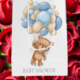 Baby Shower Teddy Barly Wait Boy-presentsäck