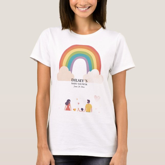 Baby Shower Tee - Firar New Arrival (Framsida)