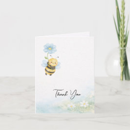 Baby Shower Thank You Card Tack Kort