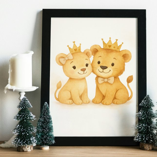 Baby Shower Väggkonst Fototryck (Baby Shower Wall Art)