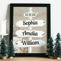 Baby Shower Väggkonst