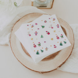 Baby Shower Vinter Jul  Pappersservett