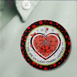 Baby Shower Winner Lucky Charm Ladybug Knapp