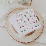 Baby Shower Winter-jul Pappersservett<br><div class="desc">Kristmas vintertema för babyduschservetter</div>
