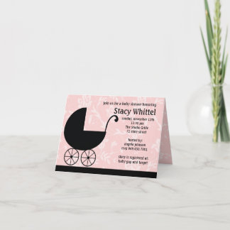 Baby showerinbjudan inbjudan