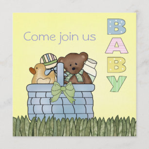 Baby showerinbjudan inbjudningar