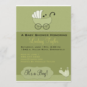 Baby showerinbjudan inbjudningar
