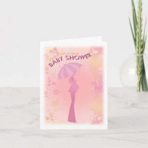Baby showerinbjudankort inbjudan
