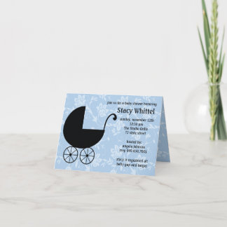 Baby showerinbjudningar inbjudan