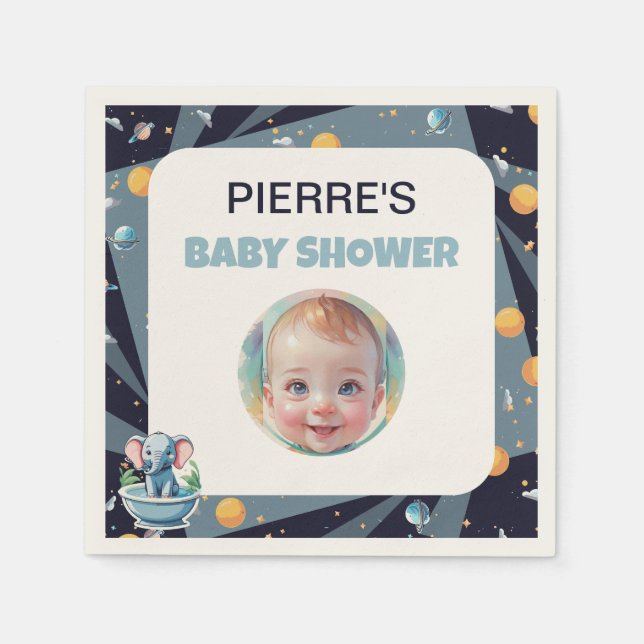 BABY SHOWERS PAPPERSSERVETT (Framsidan)