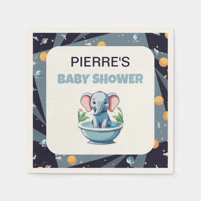 BABY SHOWERS PAPPERSSERVETT (Framsidan)