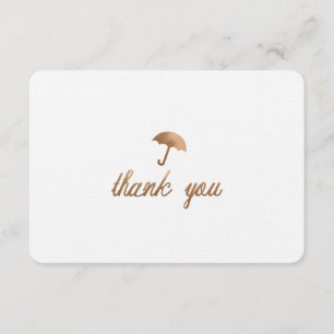 BABY SHOWERTACK CARD-FLAT TACK KORT