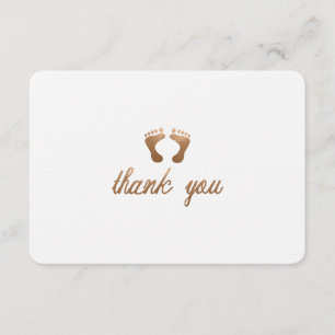 BABY SHOWERTACK CARD-FLAT TACK KORT