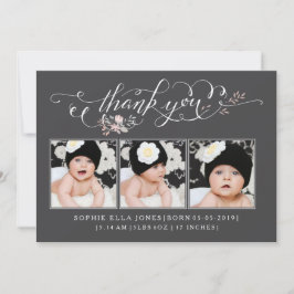 Baby Sip & See Tack Birth Notice Inbjudningar