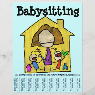 Baby Sitter Tear Lakan Flyer