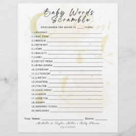 Baby-skam Ord, Baby! Neutralt Twin Storks