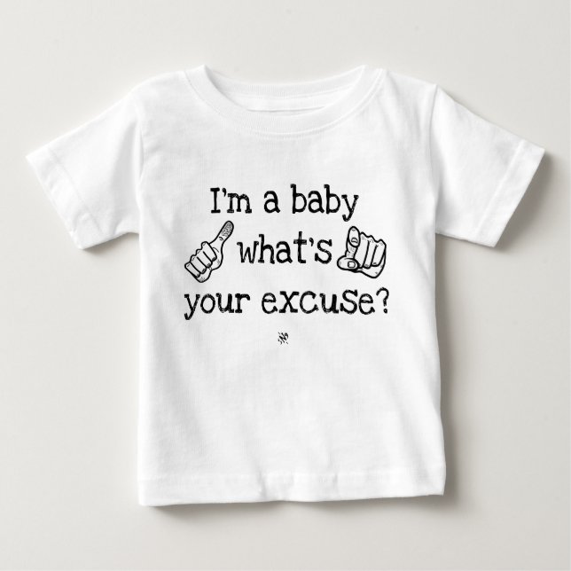 Baby skämt t shirt (Framsida)