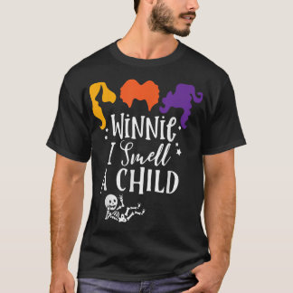 Baby Skeleton Gravid Halloween Winnie I Smell A T Shirt