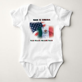 Baby skjorta - som göras i amerikanw-mexikan, t-shirt