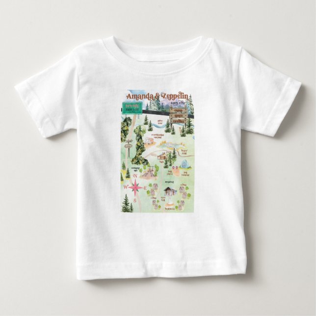 baby-skjorta t shirt (Framsida)