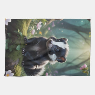 Baby Skunk Kökshandduk