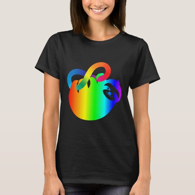 Baby Sloth Autism Acceptance T Shirt (Framsida)