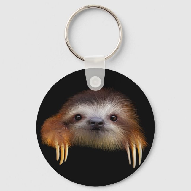 Baby Sloth Nyckelring (Framsida)