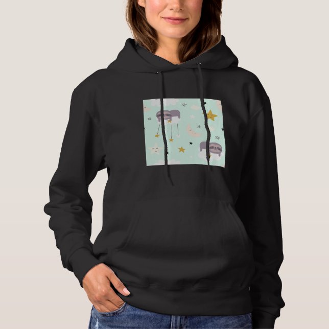 Baby Sloth Star T Shirt (Framsida)