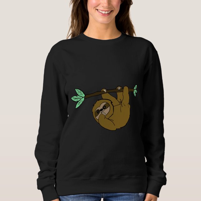 Baby Sloth svänger ut T Shirt (Framsida)