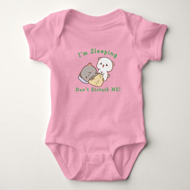 baby/småbarn/nyfödd/gåva/dusch/födelsedag/kroppsdr t shirt (Framsida)