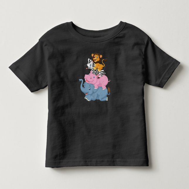 Baby småbarn t-shirt (Framsida)