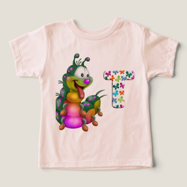 Baby småbarn t-shirt (Design Framsida)
