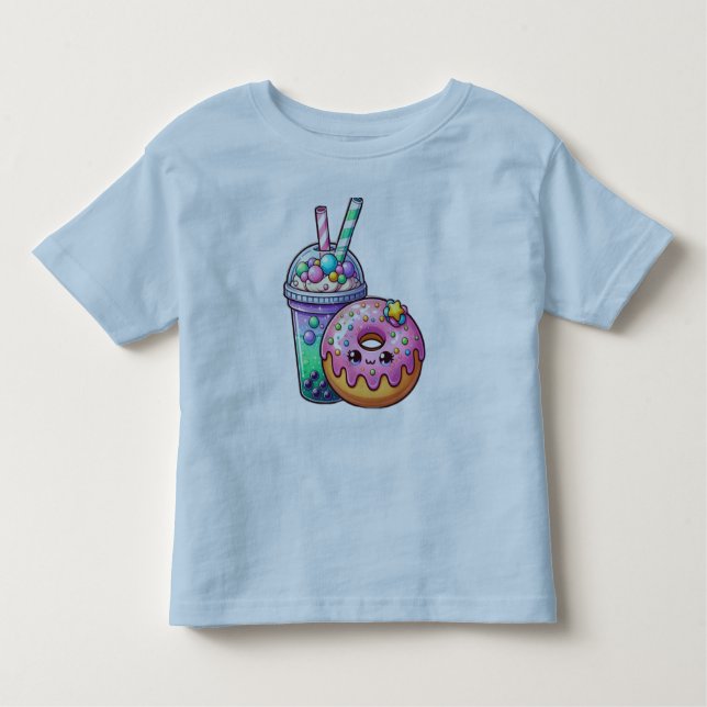 Baby småbarn t-shirt (Framsida)