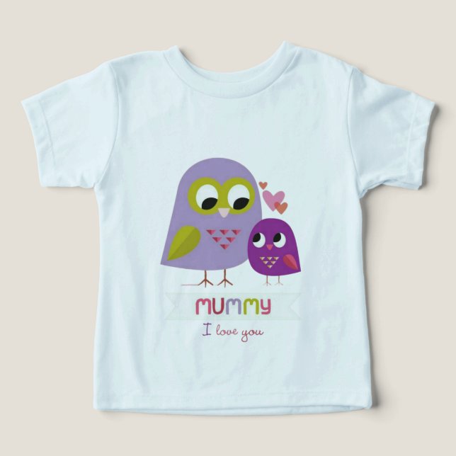 Baby småbarn t-shirt (Design Framsida)