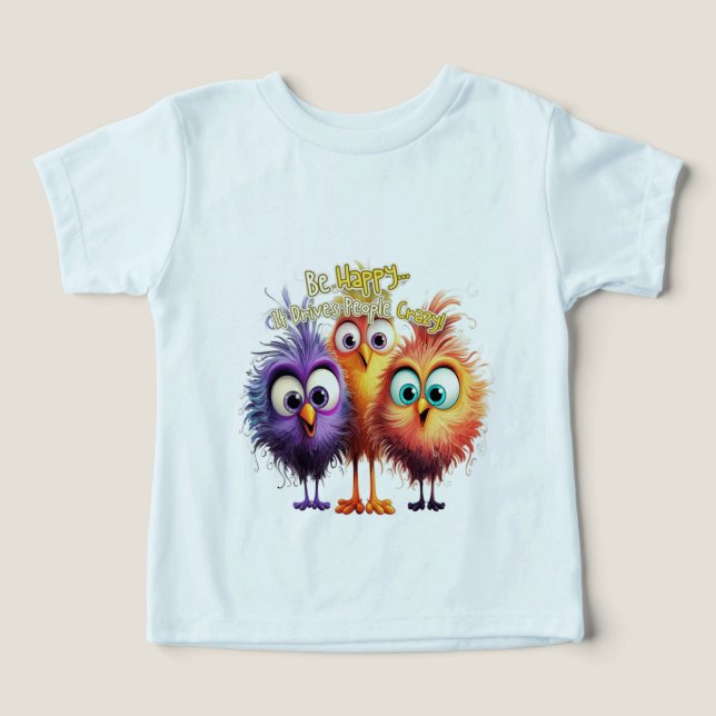 Baby småbarn t-shirt (Design Framsida)