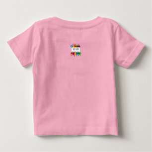 Baby/småbarn t-shirt "mamma försökte"