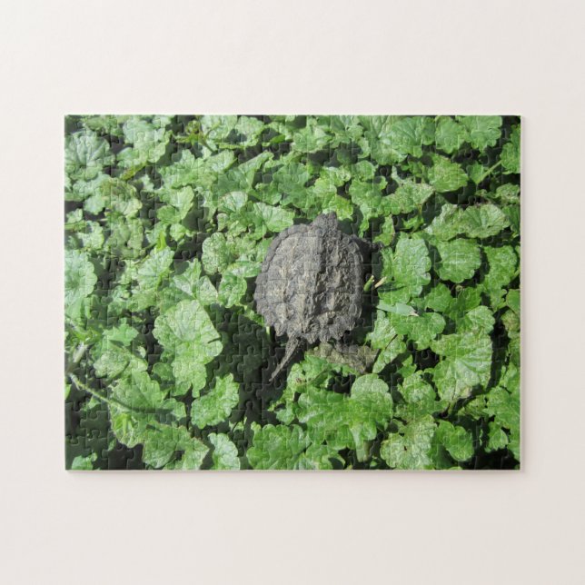 Baby Snapping Turtle Puzzle Pussel (Horisontell)