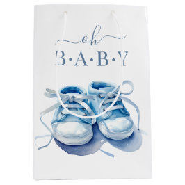 Baby Sneakers Baby Shower-inbjudan, Pojke