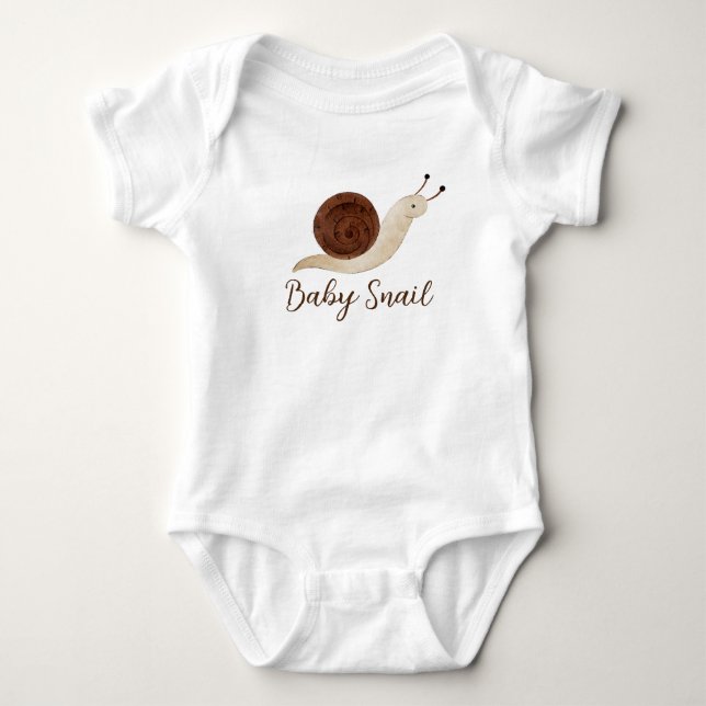 Baby Snigel T Shirt (Framsida)