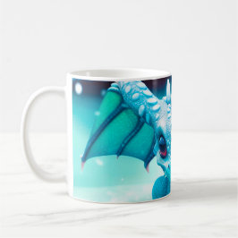 Baby Snö Dragon Kaffemugg