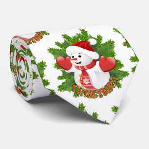 Baby Snögubbe med Crystal Snöflingor Ornament Slips