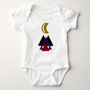 Baby, som är en bra camping: tee