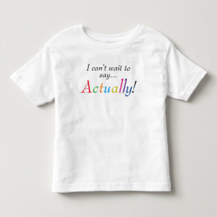 Baby som faktiskt betalar Roligt Shirt T