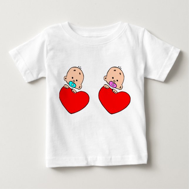 Baby, Spädbarn, Barn T Shirt (Framsida)