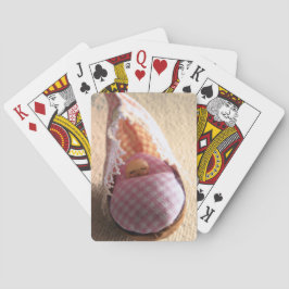 Baby Spipande i en Walnut-Snäcka Casinokort