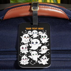 Baby Spöken Spooky Cute Halloween Mood Bagagebricka