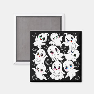 Baby Spöken Spooky Cute Halloween Mood Magnet