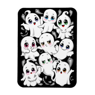 Baby Spöken Spooky Cute Halloween Mood Magnet