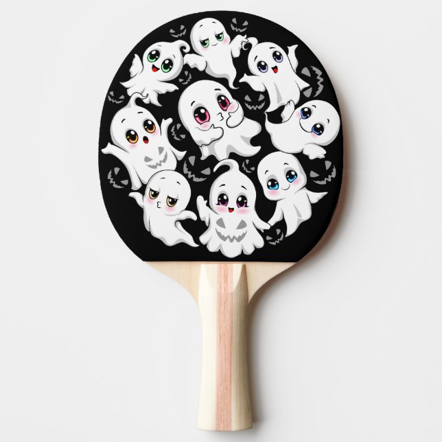 Baby Spöken Spooky Cute Halloween Mood Pingisracket (Framsidan)