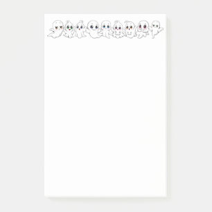 Baby Spöken Spooky Cute Halloween Mood Post-it Block
